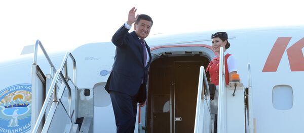 Президент Кыргызской Республики Сооронбай Жээнбеков. Архивное фото - Sputnik Кыргызстан