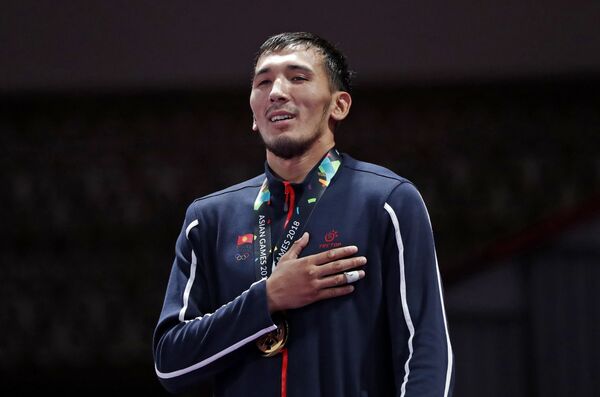 Азиатские игры 2018. Джиу-джитсу до 69 кг. Награждение - Sputnik Кыргызстан