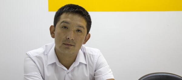 Курсант ГУОБДД Бишкека Азизбек Ысманов - Sputnik Кыргызстан