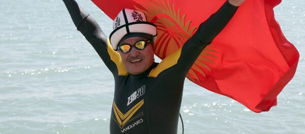 Заплыв Issyk-Kul Swim Challenge - Sputnik Кыргызстан