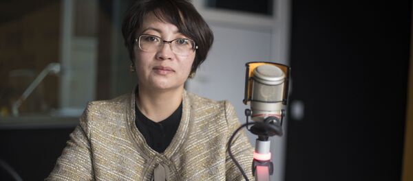 Национальный менеджер Программы финансирования устойчивой энергии в Кыргызстане (KyrSEFF) Нурзат Абдырасулова. Архивное фото - Sputnik Кыргызстан