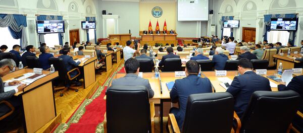 Заседание правительства Кыргызской Республики. Архивное фото - Sputnik Кыргызстан