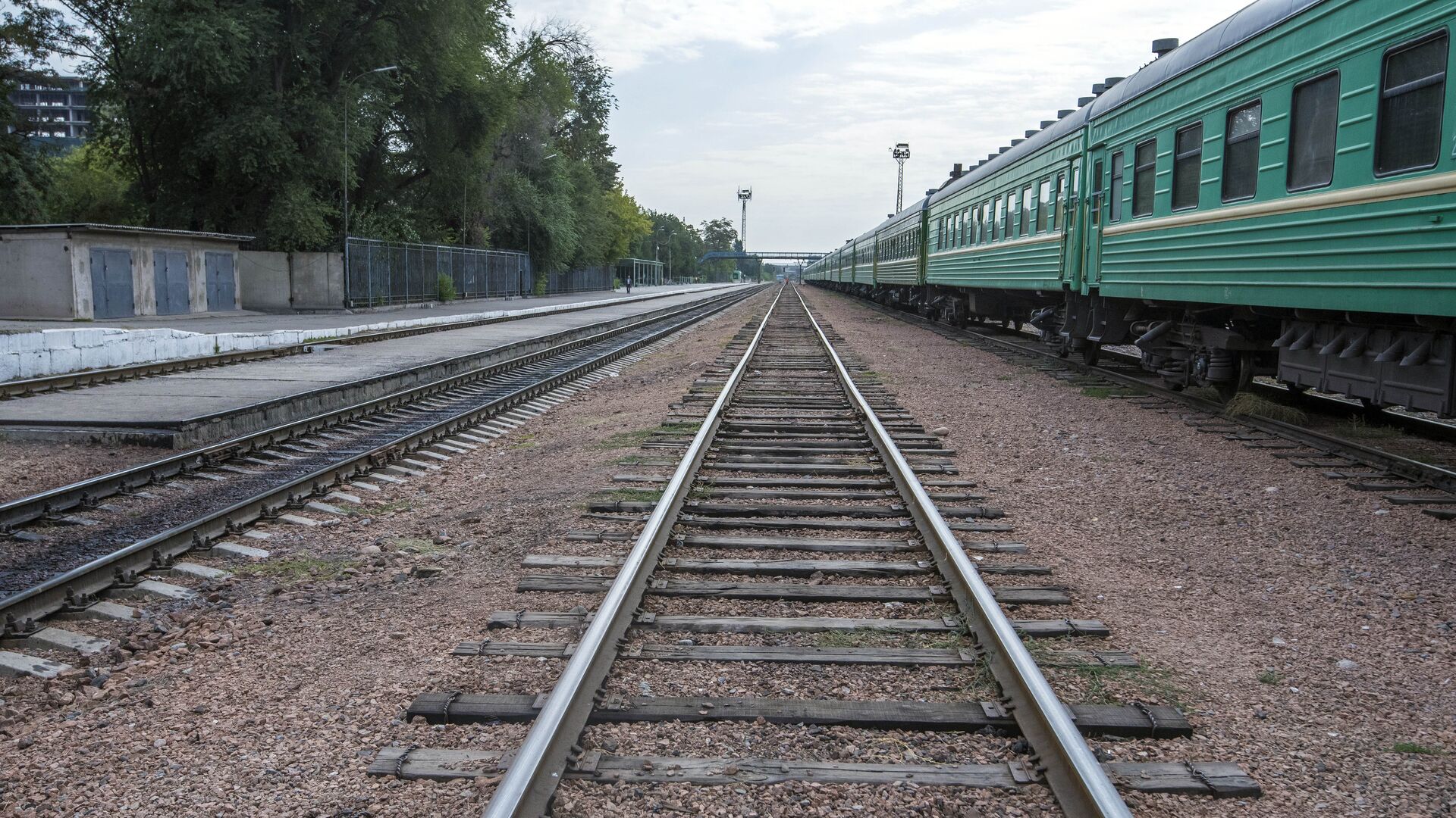 Поезд. Архив - Sputnik Кыргызстан, 1920, 26.03.2021