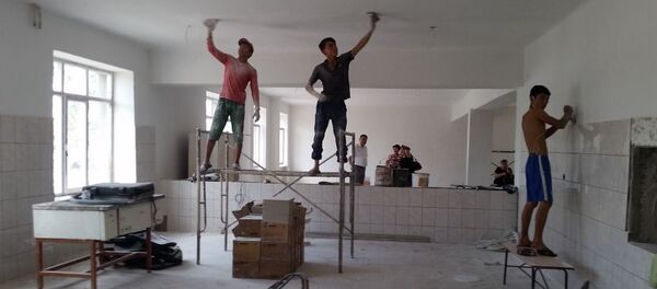 Капитальный ремонт школ Бишкека - Sputnik Кыргызстан