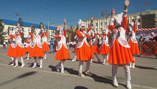 Празднование 27-летия независимости Кыргызстана в Нарыне - Sputnik Кыргызстан