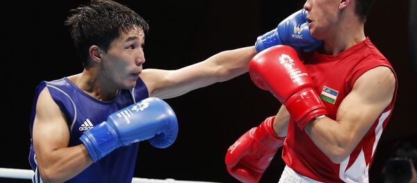 Азиатские Игры. Бокс. Полуфинал, мужчины 52 кг - Sputnik Кыргызстан