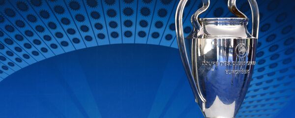 Презентация кубка Лиги Чемпионов УЕФА в Киеве. - Sputnik Кыргызстан
