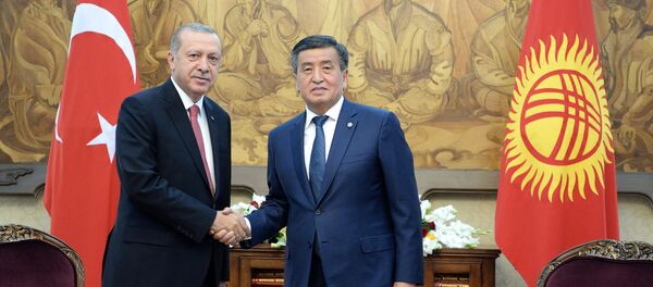 Официальный визит президента Турции Реджепа Тайипа Эрдогана в Кыргызстан - Sputnik Кыргызстан