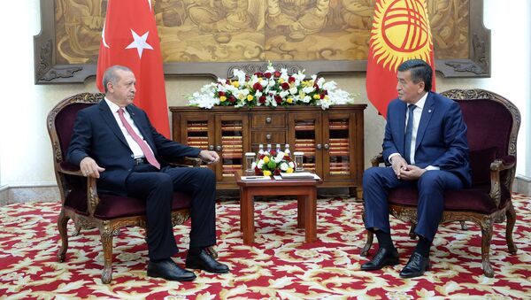 Официальный визит президента Турции Реджепа Тайипа Эрдогана в Кыргызстан - Sputnik Кыргызстан