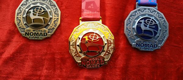 III Всемирные игры кочевников. Медали - Sputnik Кыргызстан
