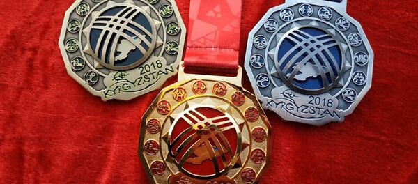 Презентация медалей III Всемирных игр кочевников - Sputnik Кыргызстан