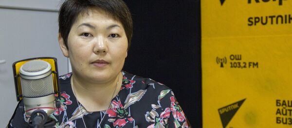 Работавшая в Кембридже, Оксфорде и университете Бата женщина-ученый Асель Сартбаева. Архивное фото - Sputnik Кыргызстан