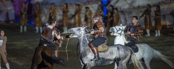 Церемония открытия III Всемирных игр кочевников - Sputnik Кыргызстан