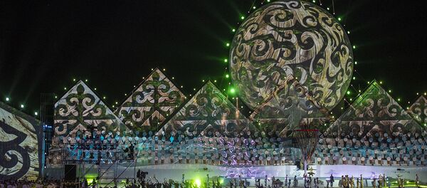 Өзгөчө шаң, өзгөчө кооздук. Көчмөндөр оюндарынын ачылышынан видео - Sputnik Кыргызстан