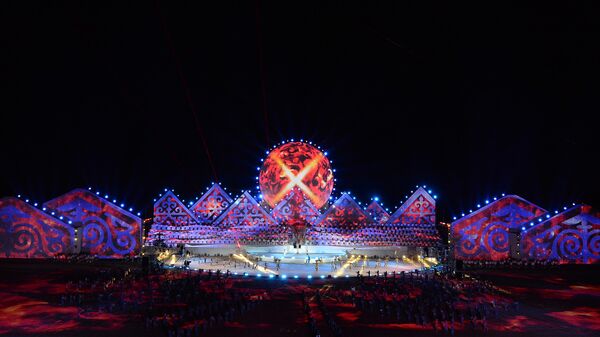 Церемония открытия III Всемирных игр кочевников - Sputnik Кыргызстан