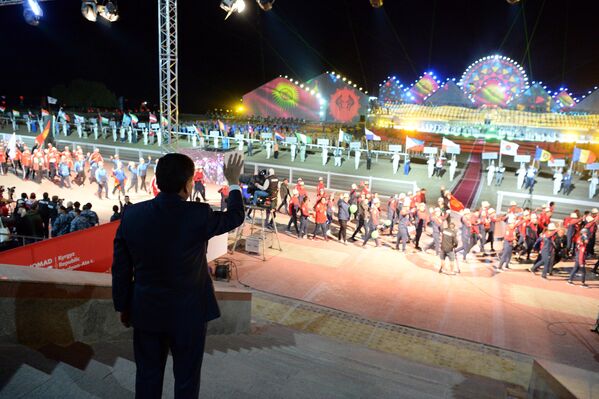 Церемония открытия III Всемирных игр кочевников - Sputnik Кыргызстан