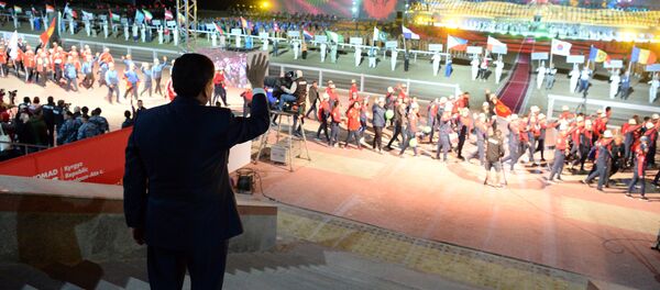 Церемония открытия III Всемирных игр кочевников - Sputnik Кыргызстан