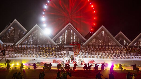 Церемония открытия III Всемирных игр кочевников - Sputnik Кыргызстан