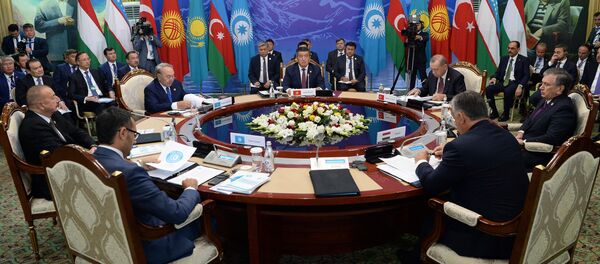 Совет сотрудничества тюркоязычных государств в Чолпон-Ате Совет сотрудничества тюркоязычных государств в Чолпон-Ате - Sputnik Кыргызстан