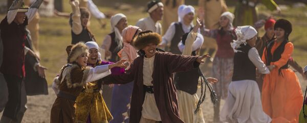 III Всемирные игры кочевников. 2 день. Торжественная церемония открытия этногородка в урочище Кырчын - Sputnik Кыргызстан