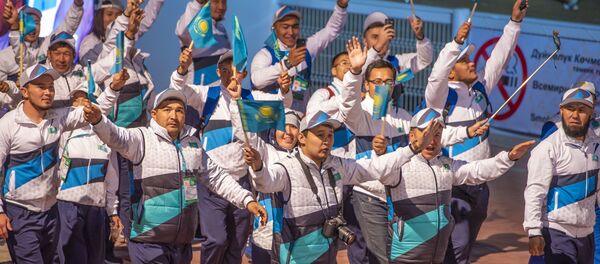 Церемония открытия III Всемирных игр кочевников - Sputnik Кыргызстан