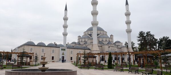 Церемония открытия центральной мечети Бишкека - Sputnik Кыргызстан