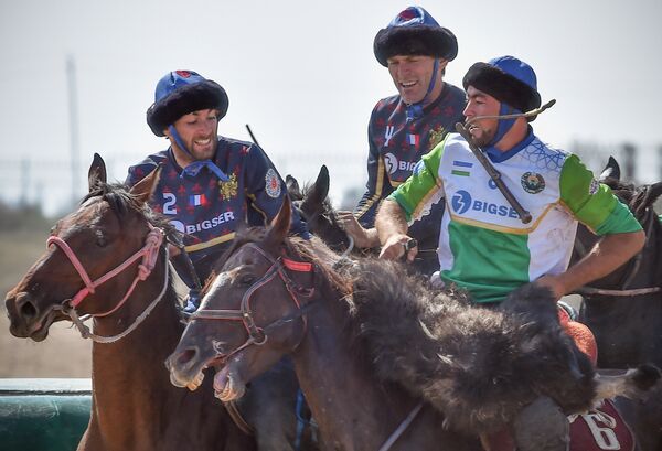 III Всемирные игры кочевников. 4 день. Кок-бору. Франция Узбекистан - Sputnik Кыргызстан