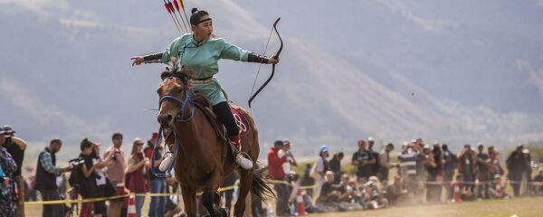 III Всемирные игры кочевников. 5 день.Стрельба из лука - Sputnik Кыргызстан