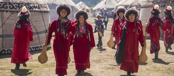 III Всемирные игры кочевников. 3 день. Этногородок Кырчын - Sputnik Кыргызстан