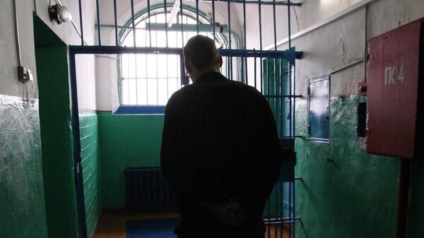 Заключенный в тюрьме. Архивное фото - Sputnik Кыргызстан
