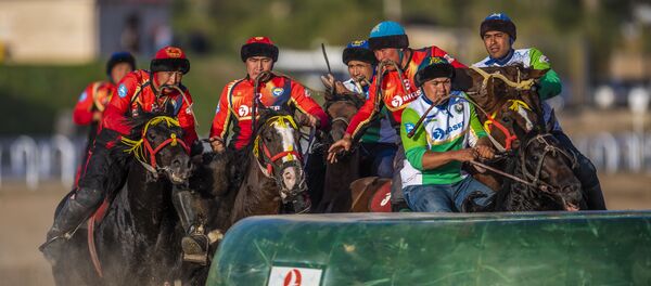 III Всемирные игры кочевников. 6 день. Кок-бору (Финал). Кыргызстан — Узбекистан - Sputnik Кыргызстан