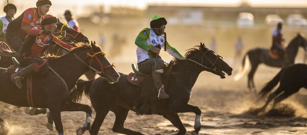 III Всемирные игры кочевников. 6 день. Кок-бору (Финал). Кыргызстан — Узбекистан - Sputnik Кыргызстан