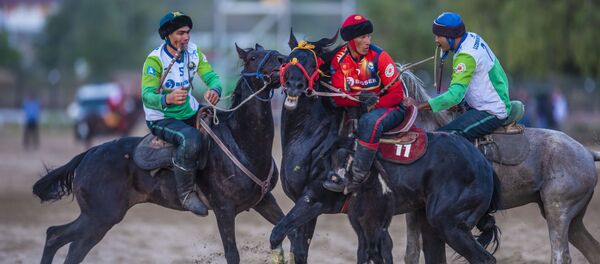 III Всемирные игры кочевников. 6 день. Кок-бору (Финал). Кыргызстан — Узбекистан - Sputnik Кыргызстан