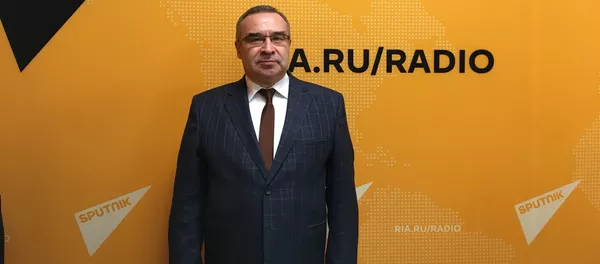 Заведующий кафедрой политологии и социологии Российского экономического университета имени Плеханова, эксперт Ассоциации военных политологов Андрей Кошкин. Архивное фото Заведующий кафедрой политологии и социологии Российского экономического университета имени Плеханова, эксперт Ассоциации военных политологов Андрей Кошкин. Архивное фото - Sputnik Кыргызстан