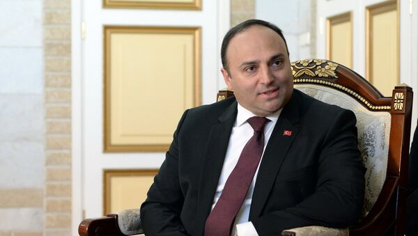 Посол Турции в Кыргызстане Женгиз Камиль Фырат. Архивное фото - Sputnik Кыргызстан