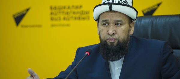 Кыргызстандын муфтийи Максат ажы Токтомушев Кыргызстандын муфтийи Максат ажы Токтомушев - Sputnik Кыргызстан