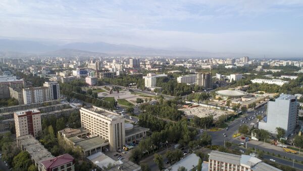 Вид на город Бишкек с высоты. Архивное фото - Sputnik Кыргызстан