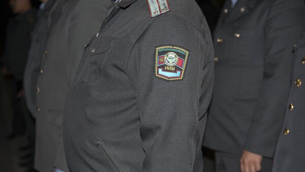 Сотрудник милиции. Архивное фото - Sputnik Кыргызстан