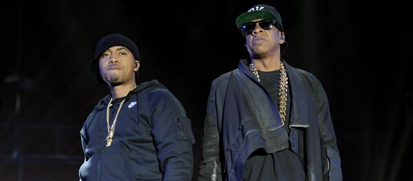 Америкалык реперлер Jay-Z жана Nas. Архив - Sputnik Кыргызстан
