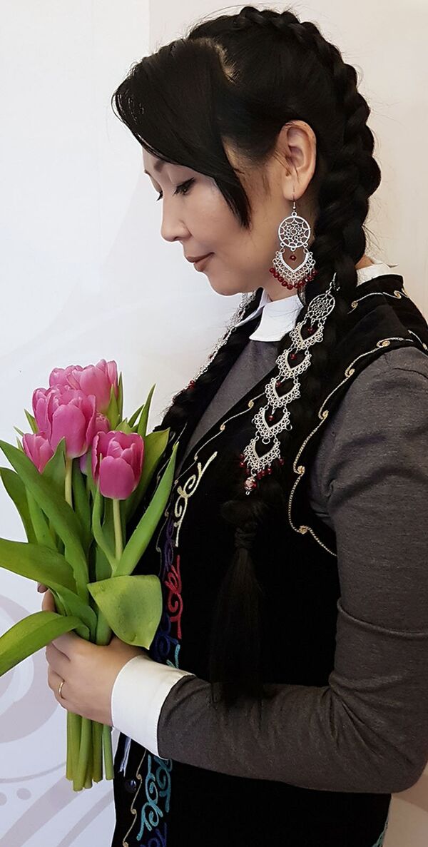 Кыргызстанка Айдай Сагындыкова, живущая в Австрии Кыргызстанка Айдай Сагындыкова, живущая в Австрии - Sputnik Кыргызстан