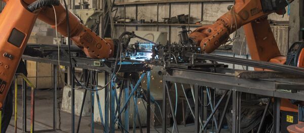 Завод по производству легких металлических конструкций в Бишкеке. Архивное фото - Sputnik Кыргызстан