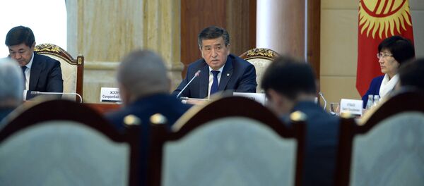 Встреча с представителями бизнес-сообщества КР в госрезиденции Ала-Арча - Sputnik Кыргызстан