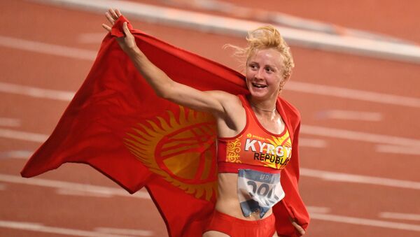 Кыргызстанская спортсменка Дарья Маслова. Архивное фото - Sputnik Кыргызстан