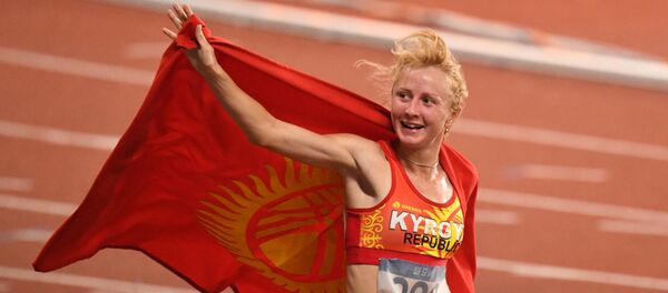 Жеңил атлетика боюнча Азия чемпиону Дарья Маслова. Архив - Sputnik Кыргызстан