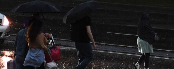 Дождь в Москве - Sputnik Кыргызстан