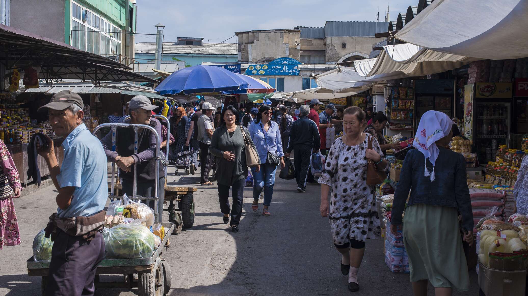 Рынок в киргизии