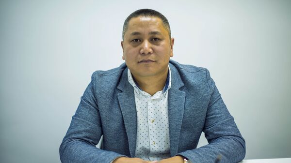 Председатель подкомитета Торгово-промышленной палаты КР по поддержке малого и среднего бизнеса Авазбек Керимбаев - Sputnik Кыргызстан
