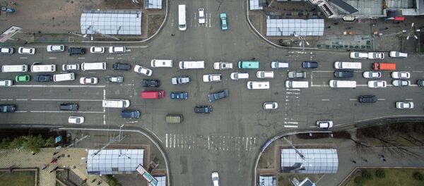 Проблема затора в Бишкеке  - Sputnik Кыргызстан