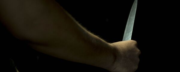 Бычак кармап турган адам. Архив - Sputnik Кыргызстан