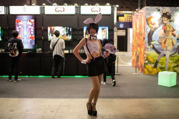 Косплеер на Tokyo Game Show в Японии - Sputnik Кыргызстан